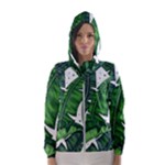 Banana Leaf Hooded Windbreaker (Women)