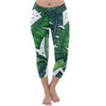 Banana Leaf Capri Winter Leggings 