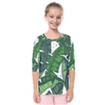 Banana Leaf Kids  Quarter Sleeve Raglan Tee