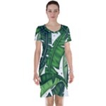 Banana Leaf Short Sleeve Nightdress