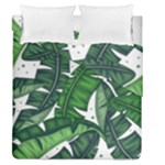 Banana Leaf Duvet Cover Double Side (Queen Size)