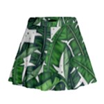 Banana Leaf Mini Flare Skirt