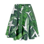 Banana Leaf High Waist Skirt