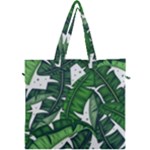 Banana Leaf Canvas Travel Bag