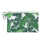 Banana Leaf Canvas Cosmetic Bag (Medium)