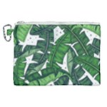 Banana Leaf Canvas Cosmetic Bag (XL)