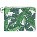 Banana Leaf Canvas Cosmetic Bag (XXL)