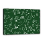 back to school doodles Canvas 18  x 12  (Stretched)