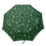 back to school doodles Folding Umbrella