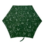 back to school doodles Mini Folding Umbrella