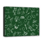 back to school doodles Deluxe Canvas 20  x 16  (Stretched)