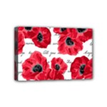 love poppies Mini Canvas 6  x 4  (Stretched)