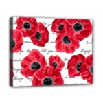 love poppies Canvas 10  x 8  (Stretched)