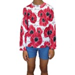 love poppies Kids  Long Sleeve Swimwear