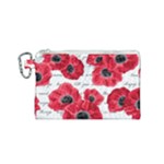 love poppies Canvas Cosmetic Bag (Small)