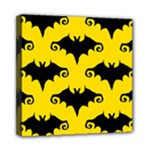 yellow bats Mini Canvas 8  x 8  (Stretched)