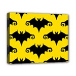 yellow bats Canvas 10  x 8  (Stretched)