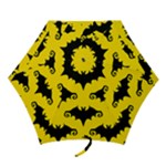 yellow bats Mini Folding Umbrella