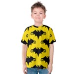 yellow bats Kids  Cotton Tee