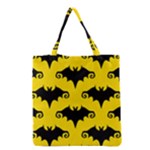 yellow bats Grocery Tote Bag