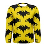 yellow bats Men s Long Sleeve Tee