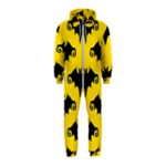 yellow bats Hooded Jumpsuit (Kids)