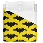 yellow bats Duvet Cover (Queen Size)