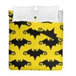 yellow bats Duvet Cover Double Side (Full/ Double Size)