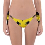 yellow bats Reversible Bikini Bottom