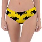 yellow bats Reversible Classic Bikini Bottoms