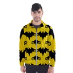 yellow bats Windbreaker (Men)