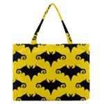 yellow bats Zipper Medium Tote Bag