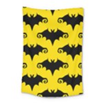 yellow bats Small Tapestry