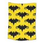 yellow bats Medium Tapestry