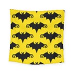 yellow bats Square Tapestry (Small)