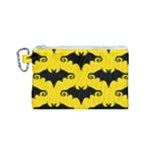 yellow bats Canvas Cosmetic Bag (Small)