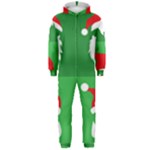 Christmas Santa Beard Hooded Jumpsuit (Men)