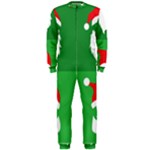 Christmas Santa Beard OnePiece Jumpsuit (Men)