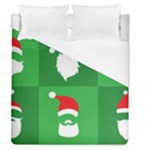 Christmas Santa Beard Duvet Cover (Queen Size)