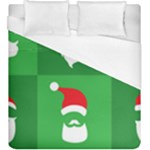 Christmas Santa Beard Duvet Cover (King Size)