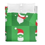 Christmas Santa Beard Duvet Cover Double Side (Full/ Double Size)