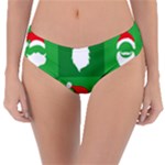 Christmas Santa Beard Reversible Classic Bikini Bottoms