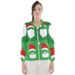 Christmas Santa Beard Windbreaker (Women)