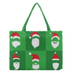 Christmas Santa Beard Medium Tote Bag