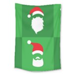 Christmas Santa Beard Large Tapestry