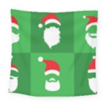 Christmas Santa Beard Square Tapestry (Large)