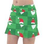 Christmas Santa Beard Tennis Skirt