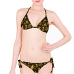 Gold snowman Classic Bikini Set