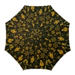 Gold snowman Golf Umbrella