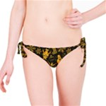 Gold snowman Bikini Bottom